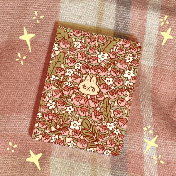 Producto - cuaderno A6 "mar de flores"