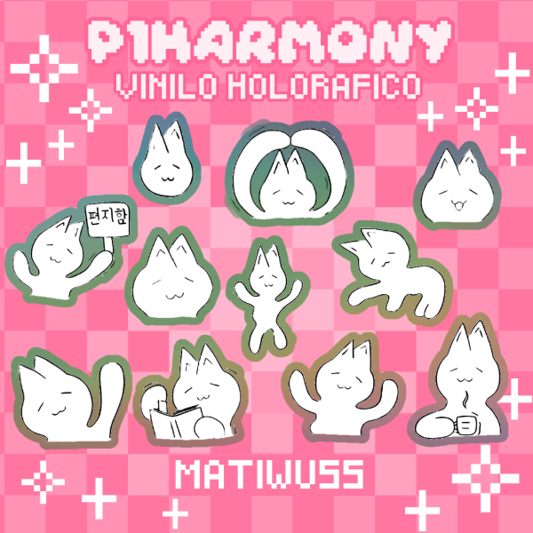 Producto - PLANCHITA VINILO HOLORAFICO P1HARMONY JONGSEOB