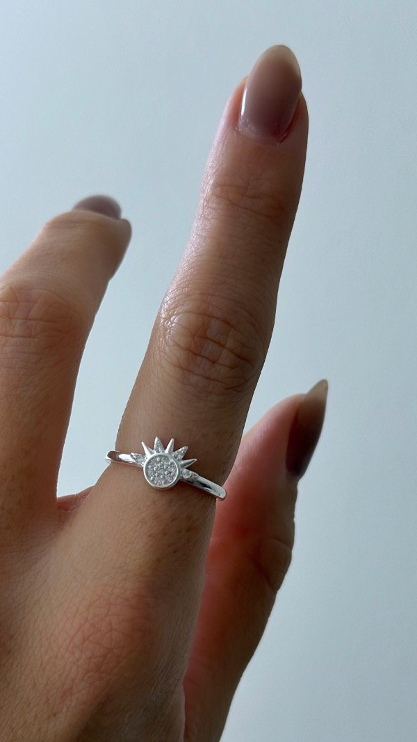 Producto - Anillo sol cubic 17mm P925