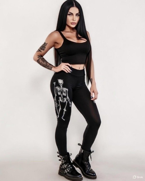 Producto - Calza skeleton