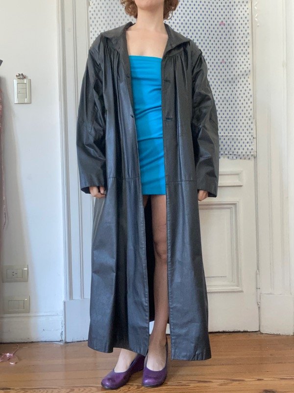 Producto - coat de cuero