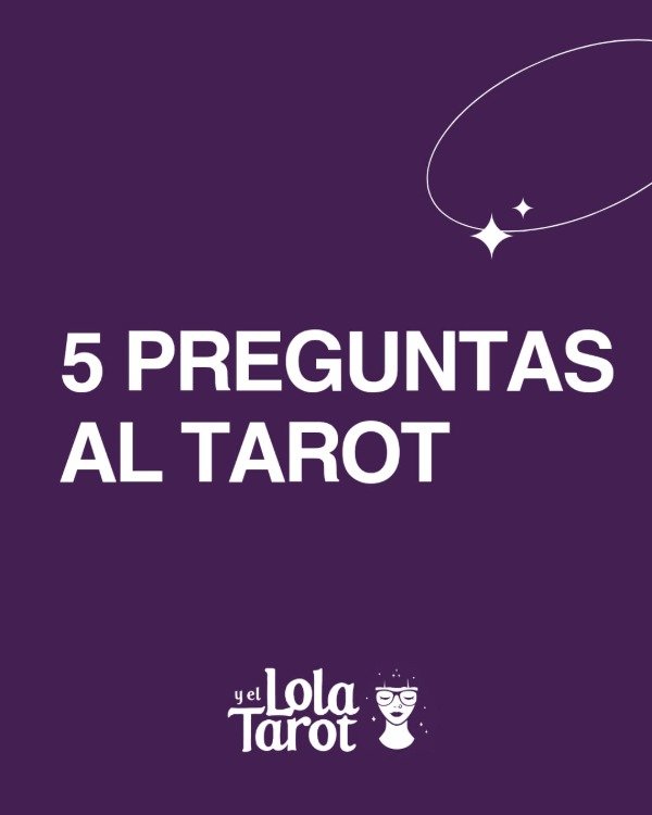 Producto - 5 PREGUNTAS AL TAROT
