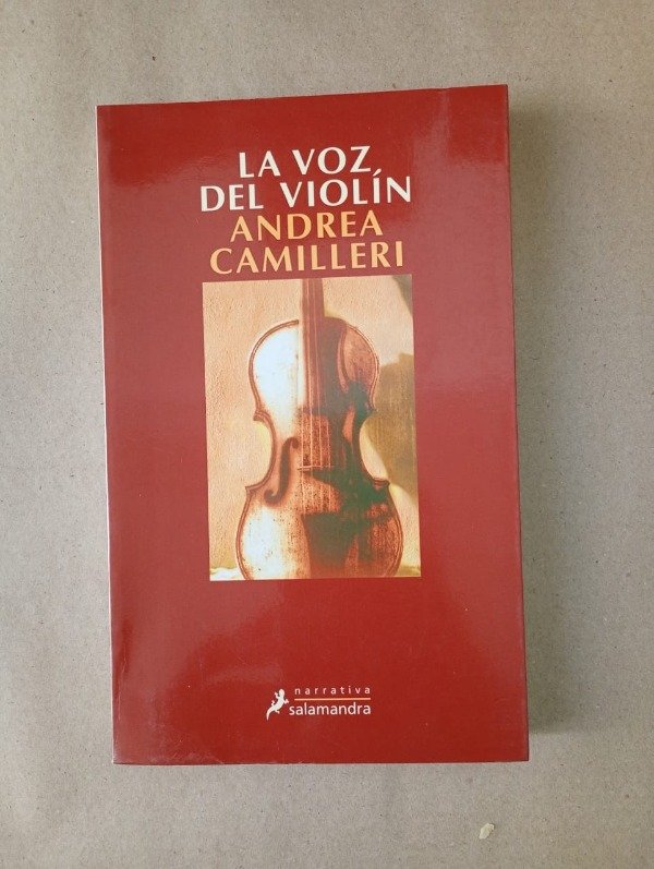 Producto - La voz del violín - Andrea Camilleri - Salamandra 2009