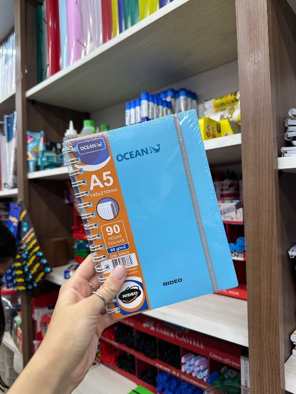 Producto - Cuaderno Ocean 4 Cuadriculado A5