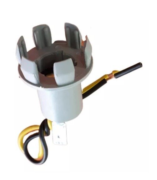 Producto - PORTA LÁMPARAS PLÁSTICO 2 POLOS ARAÑA A PRESIÓN