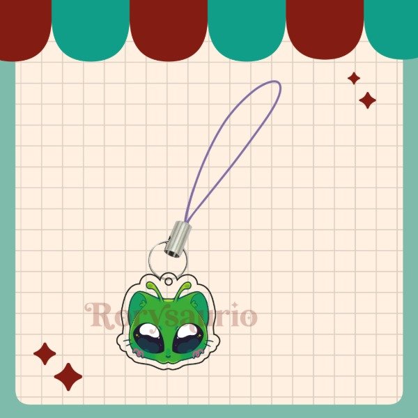 Producto - Charm - Alien gato