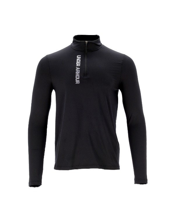 Producto - Buzo Playoff UA Negro UAV Zip para Hombre