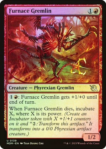 Producto - Furnace Gremlin Foil  March of the Machine