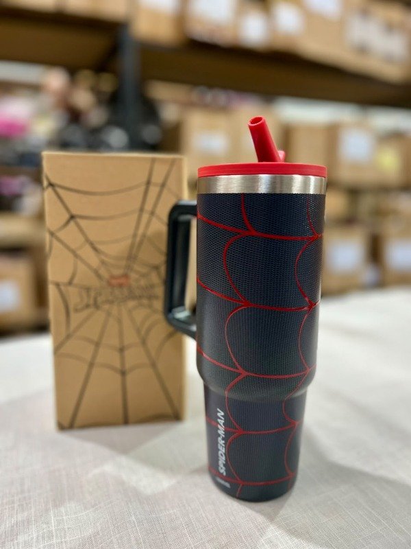 Producto - VASO AC INOX SPIDERMAN LICENCIA ( CLANDY) DSM 8865 - 0