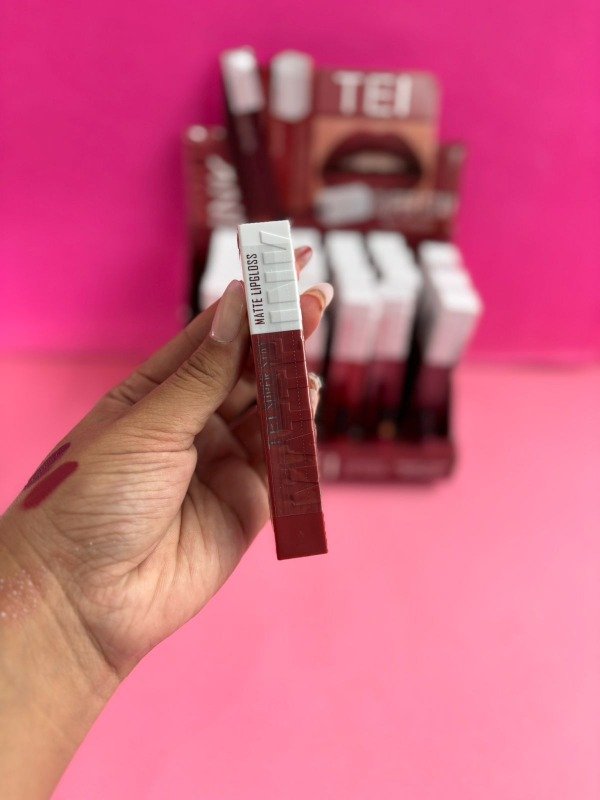 Producto - LipGloss Matte Super Stay Tei Cosmetic