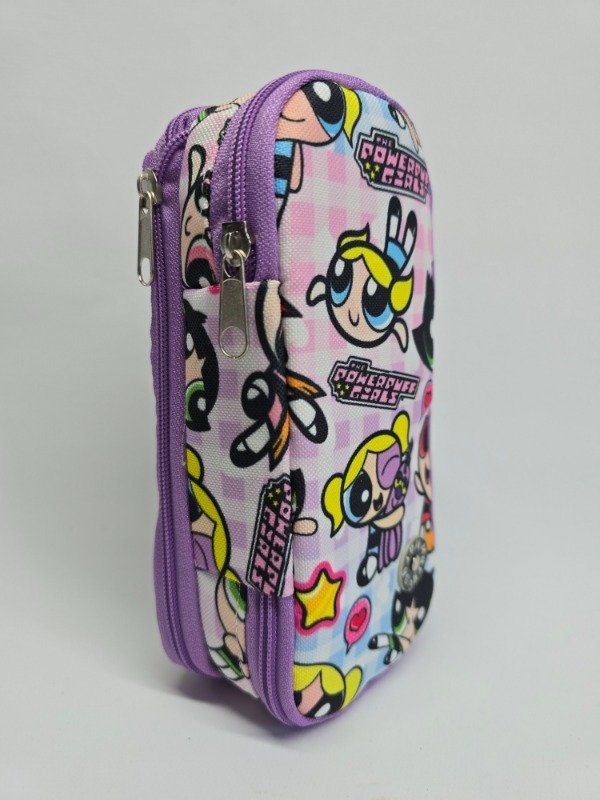 Producto - Cartuchera Bellota Power Cierre Lila