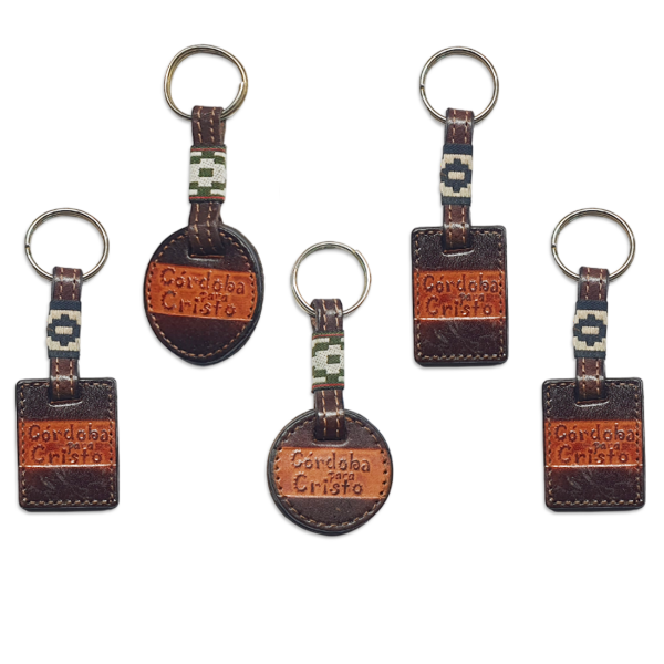 Producto - Llavero De Cuero Con Guardapampa (PACK X4 UNIDADES)