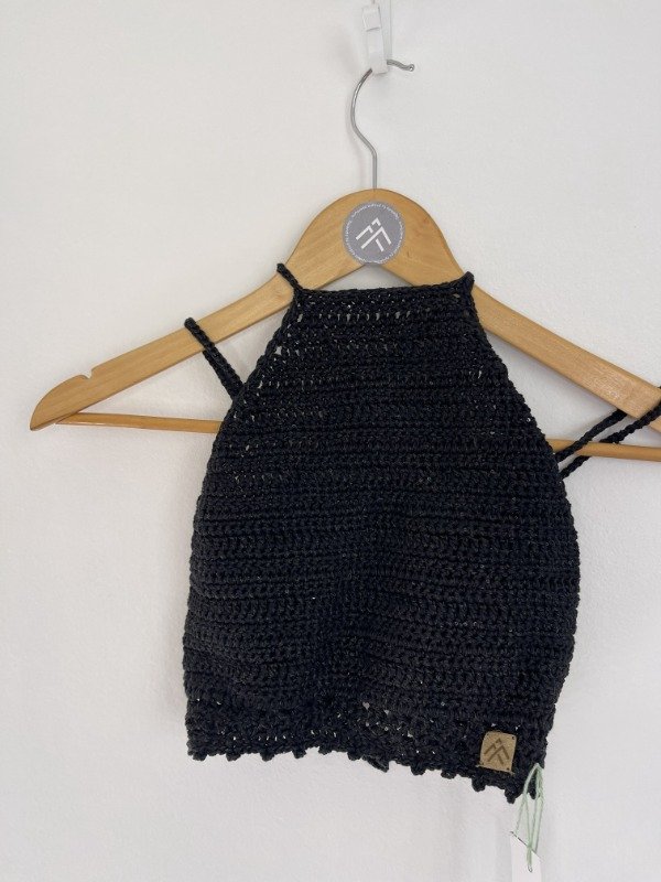 Producto - Pechera lentejuelas negra - 2