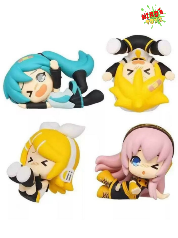 Producto - Miku Set x4 Mod. 29 - Figura Hatsune Miku - Nirostoys