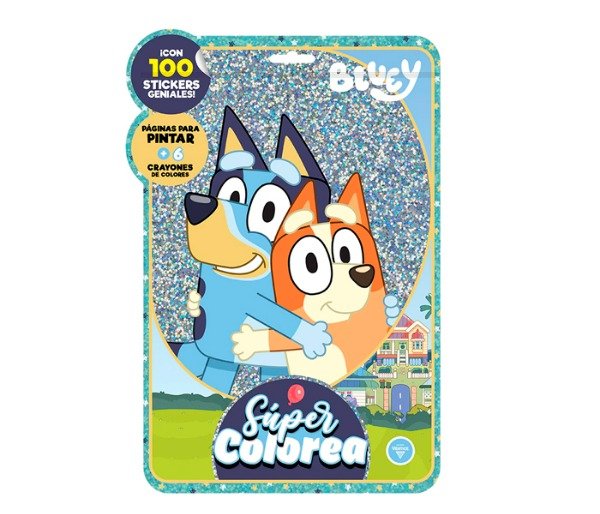 Producto - BLUEY SUPER COLOREA