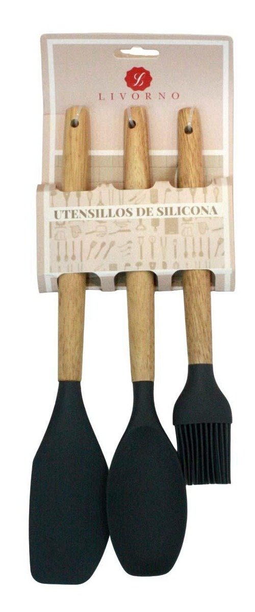 Producto - SETX3 UTENSILLOS SILICONA 201818