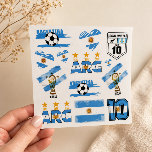 Producto - ADHESIVOS ARGENTINA - MUNDIAL -