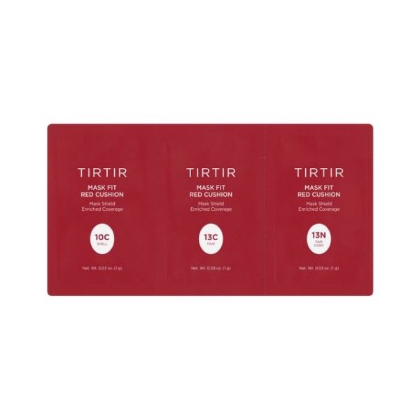 Producto - TIRTIR -Trio de muestras Cushion Mask Fit Red 3 Shade Trial Kit -