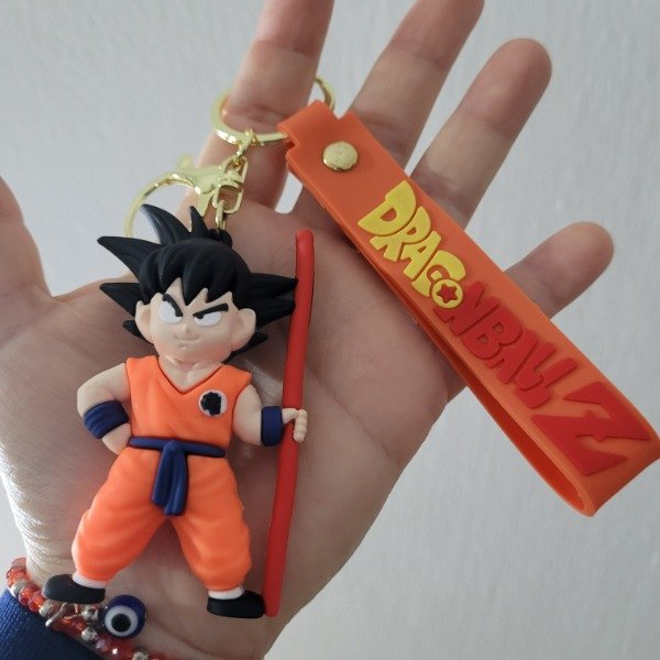 Producto - LLAVERO DE GOMA GOKU BÁSCULO