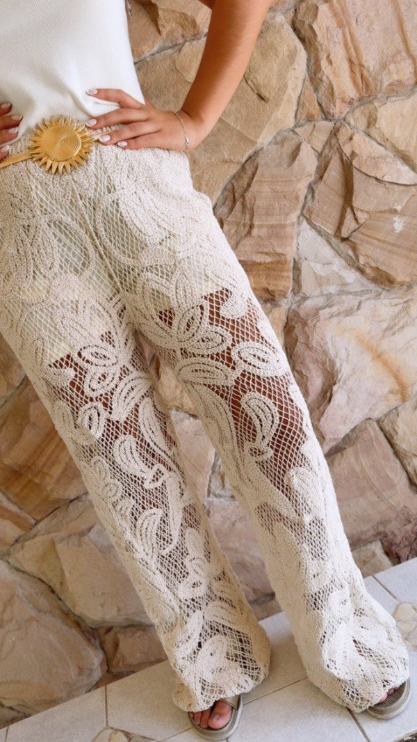 Producto - PANTALON TEJIDO (NATURAL)