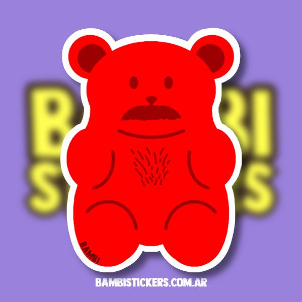 Producto - Osito rojo