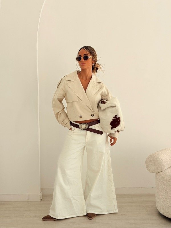 Producto - TRENCH CROP ( 2 colores )