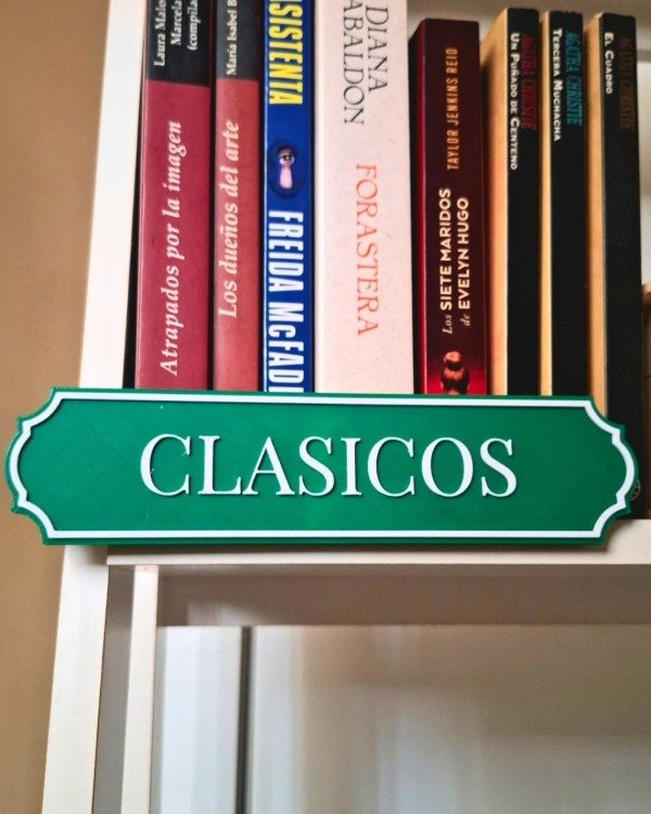 Producto - Cartel organizador "Clásicos"