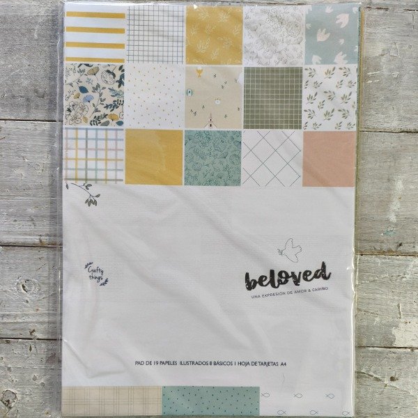 Producto - pad de papeles A4 Beloved