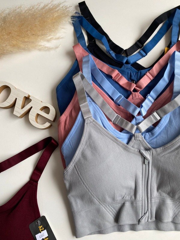 Producto - Top Deportivo Con Cierre - COD 4382