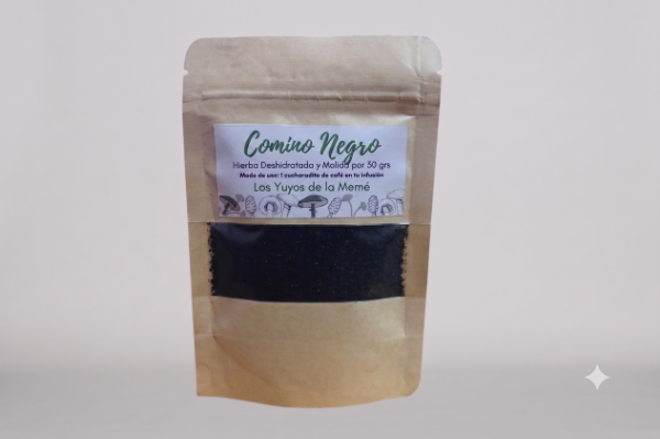 Producto - Semillas de comino negro, nigella sativa. Cápsulas, microdosis o en doypack. - 2