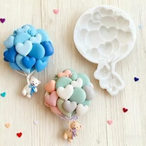 Producto - Molde oso con globos