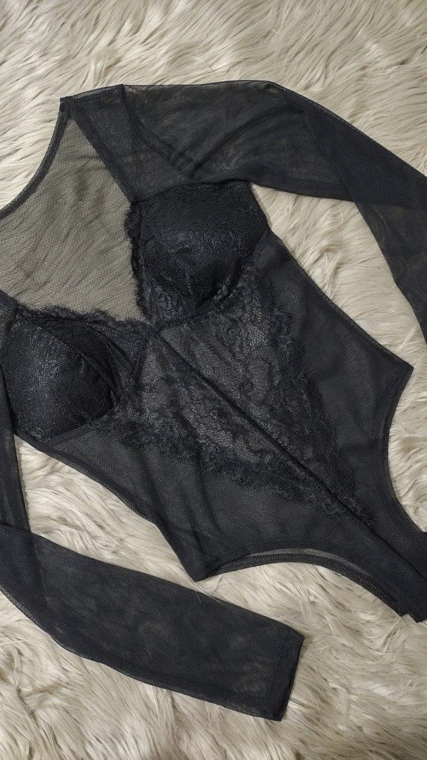 Producto - Body total Black con transparencia