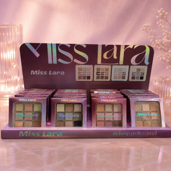 Producto - SOMBRA PALETA MAKE UP PROFESSIONAL 9 COLOR MISS LARA MS289