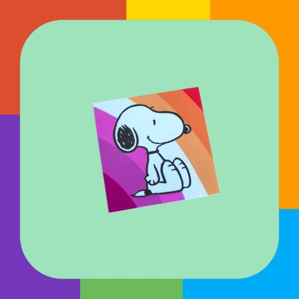 Producto - Sticker Snoopy Les
