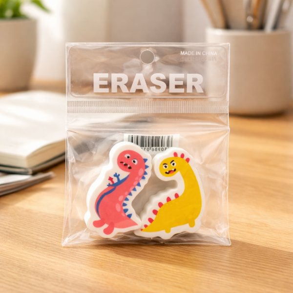 Producto - Goma de Borrar Dinos Planos x2 7247