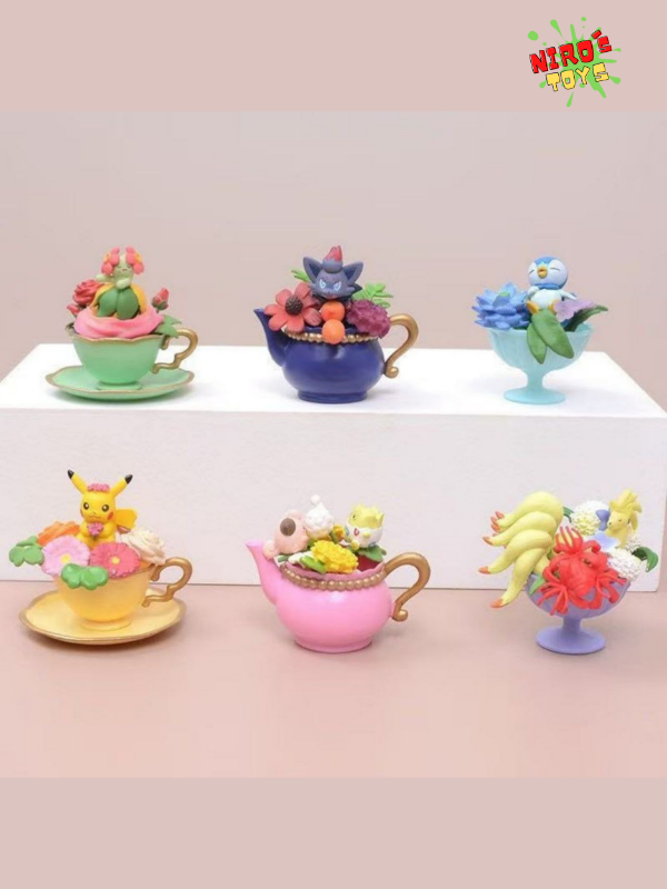 Producto - Pokemon set x6 (8CM) - Figura Pokemon - Nirostoys