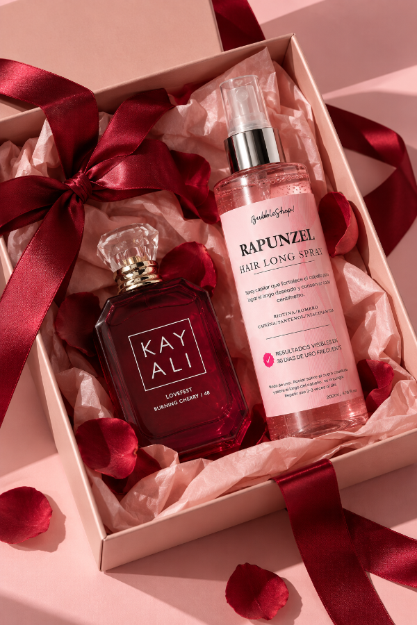 Producto - Box - KAYALI BURNING CHERRY original + spray de regalo - 0