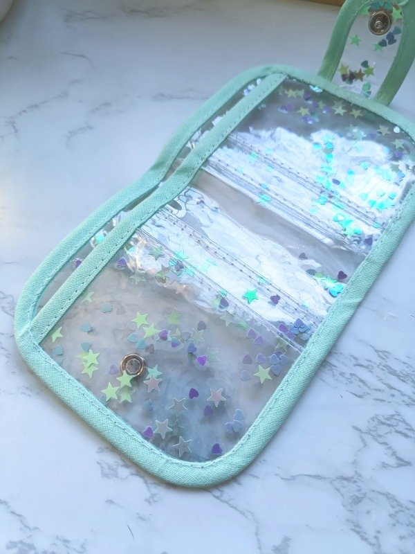 Producto - Billetera mini cristal aqua - 1
