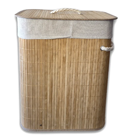 Producto - CESTO P/ROPA RECTANGULAR 41X31C BAMBOO