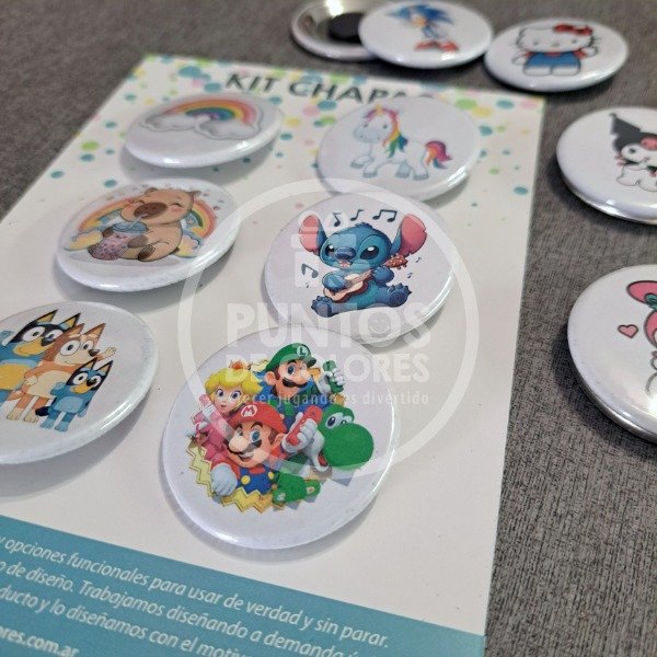 Producto - KIT CHAPAS PARA REGALAR - 1