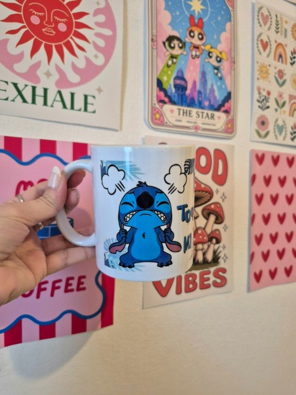 Producto - Taza Stitch - No toques mi taza - 1