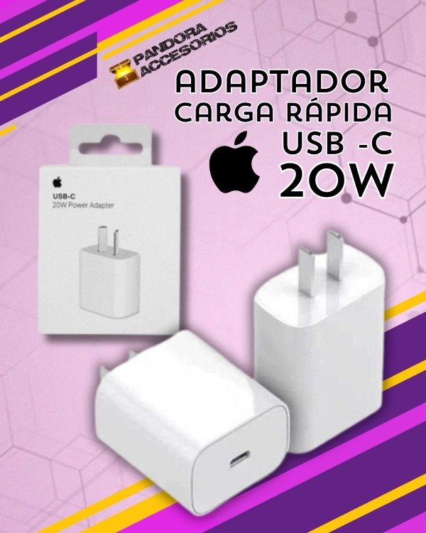 Producto - Cargador Cabezal Power Adapter USB-C 20W