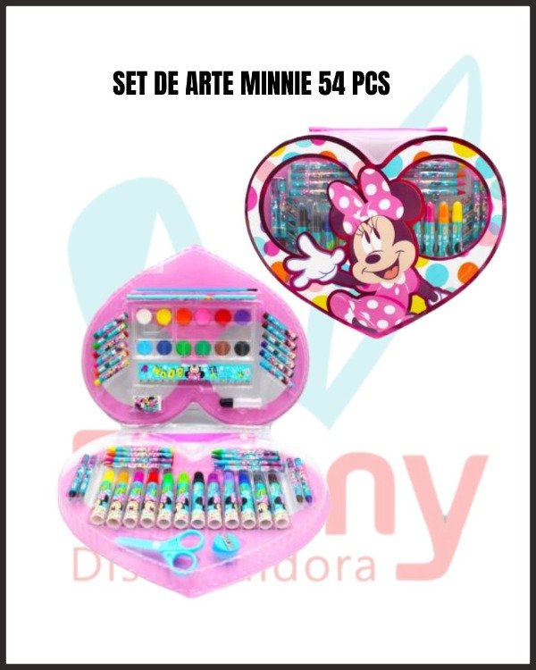 Producto - SET DE ARTE MINNIE 54 PCS KM901