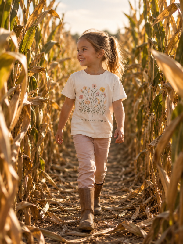 Producto - Remera infantil - FLORES - 0