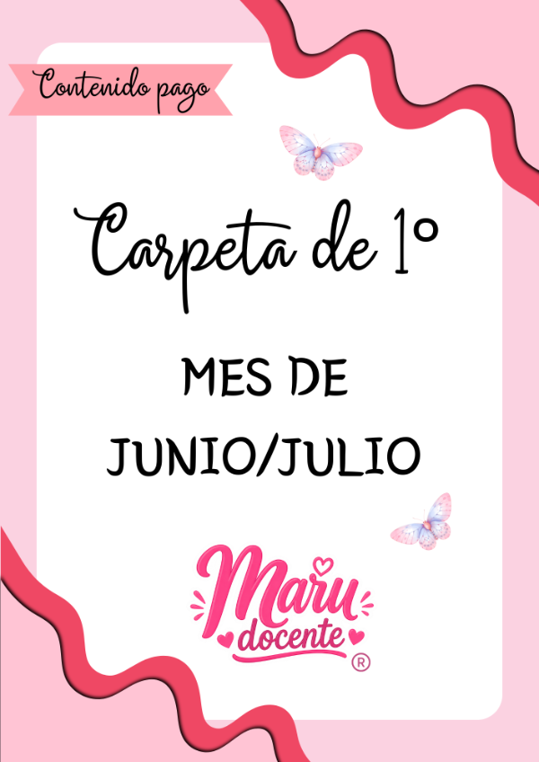 Producto - CARPETA PRIMERO JUNIO/JULIO