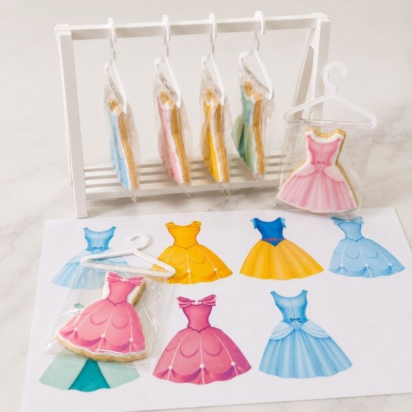 Producto - LAMINA COMESTIBLE VESTIDO PRINCESAS 1 - 1