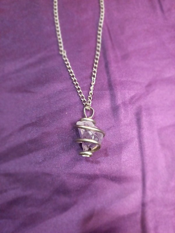 Producto - Collar espiral de Amatista