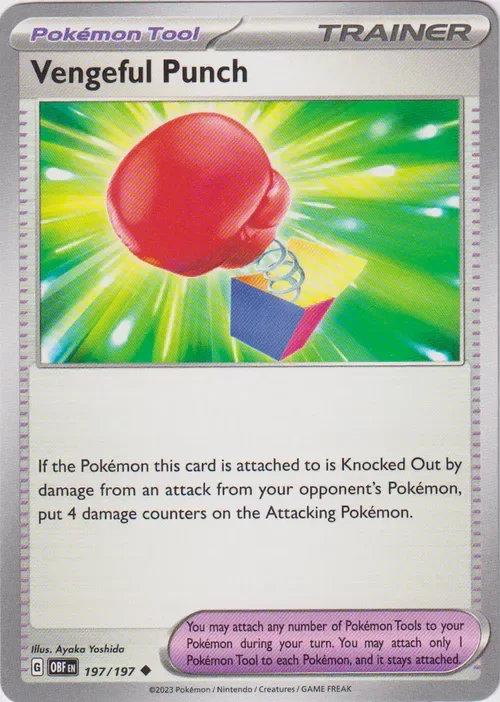 Producto - Vengeful Punch - 197/197 - Obsidian Flames