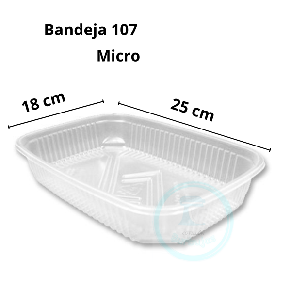 Producto - Bandeja Plástica N.107 Micro x 1