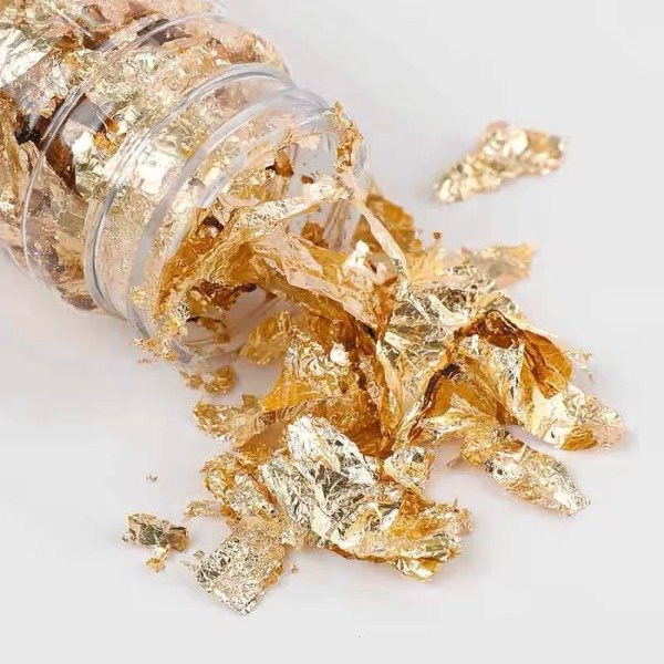 Producto - Tubo papel foil (Comestible) lámina de oro